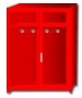 GABINETE PARA CUIDADO DE 2, 4 O 6 EQUIPOS DE BOMBERO Y EQUIPOS D